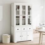 vidaXL buffetkast BODO 115,5x43x200,5 cm massief grenenhout, Huis en Inrichting, Kasten | Buffetkasten, Minder dan 50 cm, Nieuw