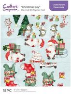 CC - 3D Xmas Knipvellen Pad 30x23 cm - Christmas Joy, Verzenden, Nieuw