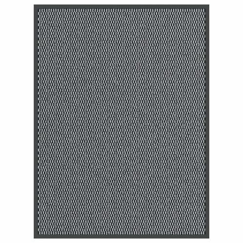 vidaXL Deurmat 90x120 cm antracietkleurig, Tuin en Terras, Deurmatten, Nieuw, Verzenden