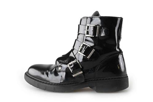 Sub55 Biker boots in maat 38 Zwart | 10% extra korting, Kleding | Dames, Schoenen, Zwart, Zo goed als nieuw, Overige typen, Verzenden