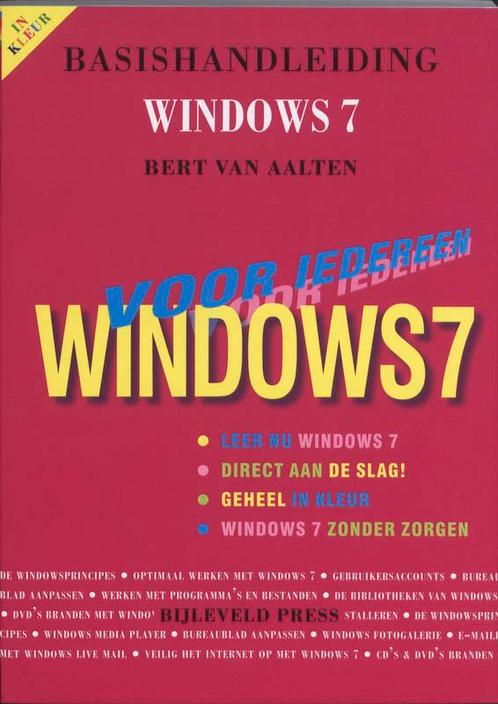 Basishandleiding Windows 7 voor iedereen 9789055481897, Boeken, Informatica en Computer, Gelezen, Verzenden