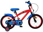 Spider-Man Kinderfiets - 16 inch - Handrem en terugtraprem -, Verzenden, Zo goed als nieuw, Volare