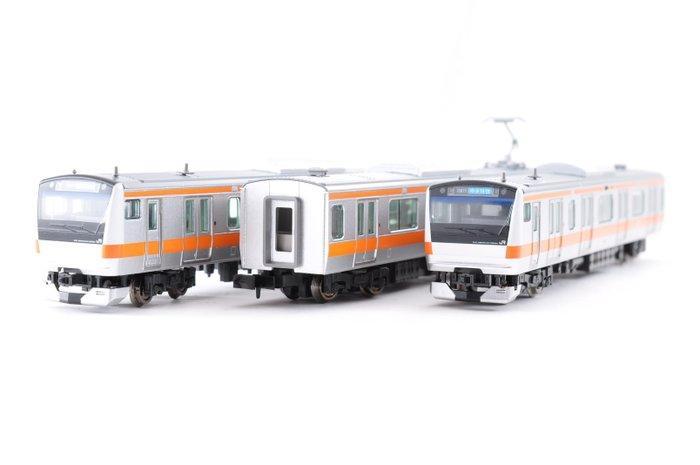 Kato N - KATO - Treinstel (3) - JR E233 Serie “Chuo Tokkai”, Hobby en Vrije tijd, Modeltreinen | N-Spoor
