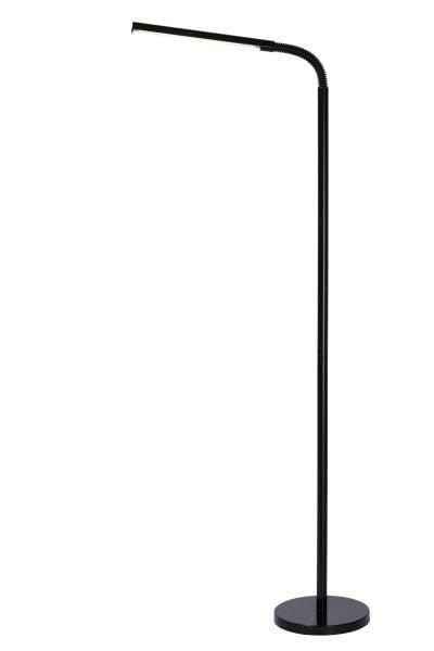 Lucide GILLY - Leeslamp LED 5W 2700K Zwart, Huis en Inrichting, Lampen | Vloerlampen, Nieuw, Metaal, Verzenden