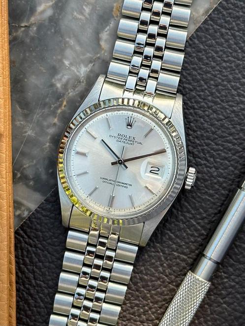 Rolex Datejust 36 1601 uit 1973, Sieraden, Tassen en Uiterlijk, Horloges | Antiek, Polshorloge, Verzenden