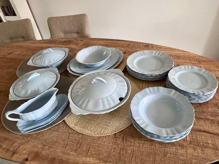 J&G Meakin - Eetservies - Iron baby blue - Keramiek -, Antiek en Kunst, Antiek | Meubels | Tafels