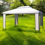 Paviljoen Prieel 3x4 m wit (Goedkope Partytent), Tuin en Terras, Verzenden, Nieuw, 2 meter of meer, Partytent