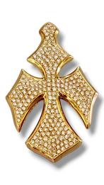 Ontwerp Kruis - 18 kt goud - 1990-2000