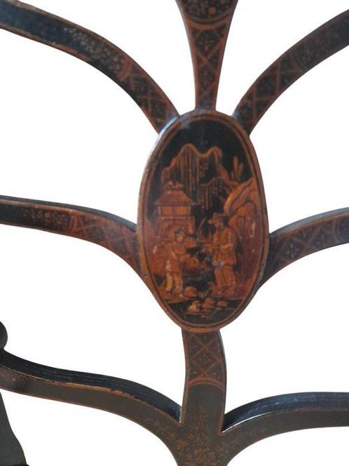 Fauteuil - Hout - Oosterse fauteuil ant, Antiek en Kunst, Antiek | Meubels | Stoelen en Banken