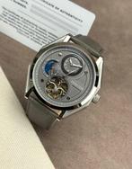 Heritor - Antoni Automatic Open Heart - Silver/Grey - Zonder, Sieraden, Tassen en Uiterlijk, Horloges | Heren, Nieuw