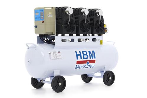 HBM 70 Liter Professionele Low Noise Compressor - Model 2, Doe-het-zelf en Verbouw, Compressors, Verzenden