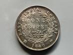Brits-Indië. Victoria. One rupee 1840 British East India, Postzegels en Munten, Munten | Europa | Niet-Euromunten