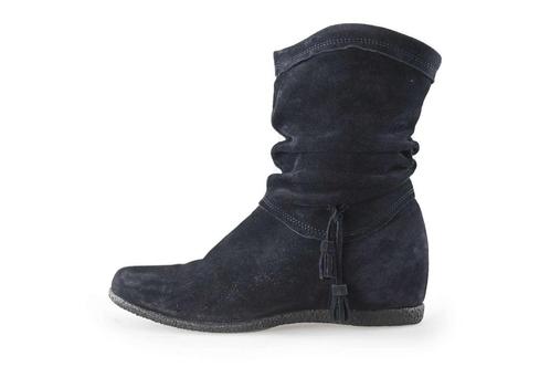 Enkellaarzen in maat 41 Blauw | 10% extra korting, Kleding | Dames, Schoenen, Blauw, Zo goed als nieuw, Lage of Enkellaarzen, Verzenden