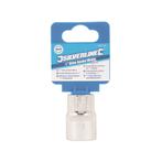 Silverline Zeskantige dop - chroom vanadium - 18 mm - roe..., Doe-het-zelf en Verbouw, Gereedschap | Handgereedschap, Ophalen of Verzenden