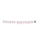 Happy Birthday Letterslinger Paarden 2,5m, Hobby en Vrije tijd, Feestartikelen, Verzenden, Nieuw