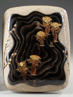 Schrijf-box - Hout, Keramiek, Lak - Japan - Eind jaren, Antiek en Kunst