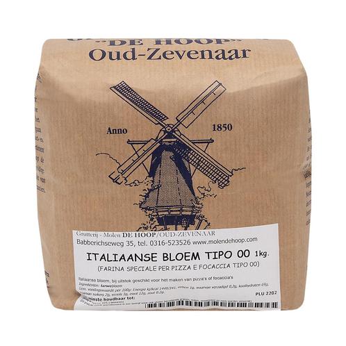 Molen de Hoop Italiaanse Bloem Tipo 00 1kg, Hobby en Vrije tijd, Taarten en Cupcakes maken, Nieuw, Verzenden