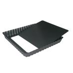 De Buyer vierkante anti-kleef taartvorm met losse bodem 23cm, Verzenden, Nieuw