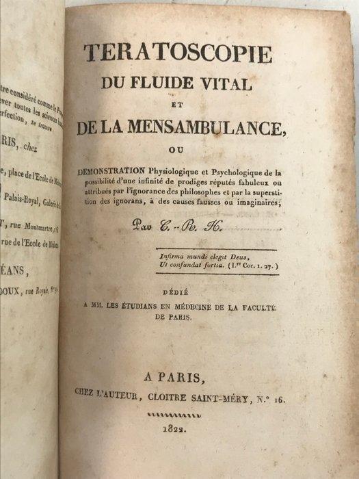 Hannapier - Teratoscopie du fluide vital et de la, Antiek en Kunst, Antiek | Boeken en Bijbels
