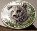 Mongolië. 500 Togrog 2024 Woodland Spirits Bear - 1 Oz
