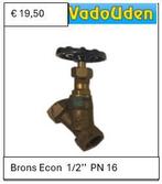 BRONS SCHUINSPINDEL KLEPAFSLUITERS, Ophalen of Verzenden, Nieuw, Overige typen