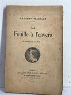 Laurent Tailhade - La Feuille à lenvers [édition originale]