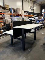 Refurbished Ahrend Zit Sta Duo Bureau - Nieuwe Bladen, Huis en Inrichting, Bureaus, Verzenden, In hoogte verstelbaar, Zo goed als nieuw