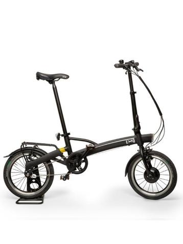 EMQ Bike zwart - Elektrische vouwfiets - Slechts 12,9 KG beschikbaar voor biedingen