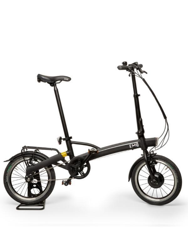 EMQ Bike zwart - Elektrische vouwfiets - Slechts 12,9 KG, Fietsen en Brommers, Fietsen | Vouwfietsen, Totaal opvouwbaar, 16 tot 18 inch