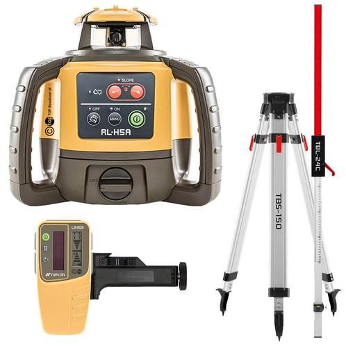 TOPCON RL-H5A Bouwlaser Set, Roterende Laser, Rotatielaser, Doe-het-zelf en Verbouw, Meetapparatuur, Nieuw, Ophalen of Verzenden