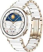 Huawei Watch GT 5 Pro 42 mm keramische kast witte met, Verzenden, Zo goed als nieuw