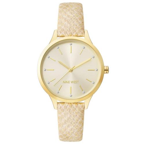 Horloge Dames Nine West NW_2558CHGD, Sieraden, Tassen en Uiterlijk, Zonnebrillen en Brillen | Heren, Verzenden