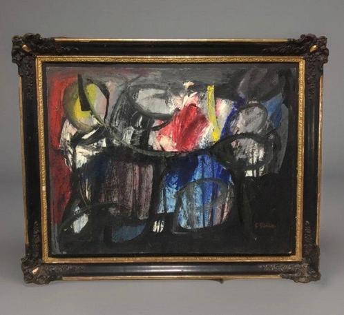 Gustavo Giulietti (1935-2003) - Composizione N’ 5, Antiek en Kunst, Kunst | Schilderijen | Modern