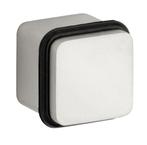 Deurstopper Minimal mat nikkel ongelakt, Verzenden, Nieuw