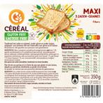 Céréal Maxi Brood 3 Zaden Glutenvrij En Lactosevrij 350 gr, Diversen, Nieuw, Verzenden