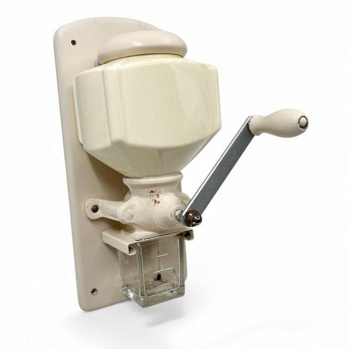 Koffiemolen - Hout, Metaal, Aardewerk, Glas - Wand, Antiek en Kunst, Antiek | Keukenbenodigdheden