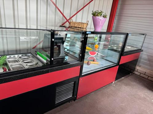 Buffetten |  Gebaksvitrine | Saladette | Bain - Marie, Zakelijke goederen, Horeca | Meubilair en Inrichting, Barinrichting, Nieuw in verpakking
