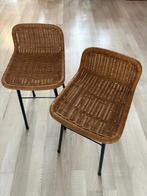 Rohé Noordwolde - Kruk - metaal rotan - set rotan krukken