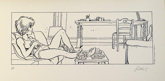Walthéry, François - 1 Silkscreen - Hommage à André Juillard, Boeken, Strips | Comics