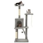 vidaXL Kattenkrabpaal met sisal krabpalen 120 cm grijs, Dieren en Toebehoren, Verzenden, Nieuw