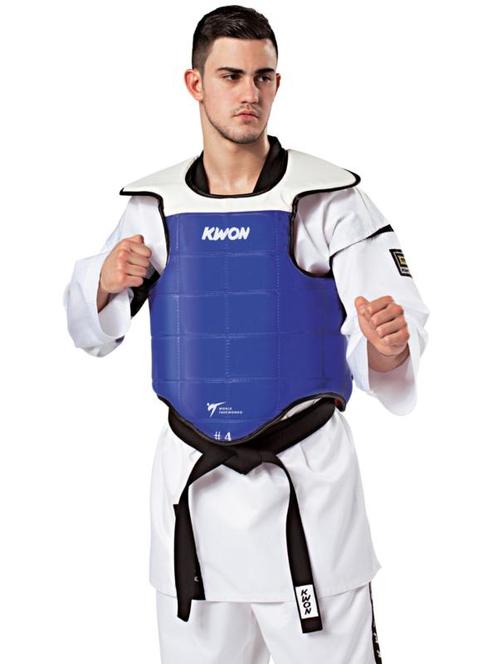 KWON Taekwondo Borstbeschermer WT Goedgekeurd maat S, Sport en Fitness, Vechtsporten en Zelfverdediging, Nieuw, Ophalen of Verzenden