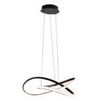 Design hanglamp zwart, Tanya, 21W, 2700K LED, 3-staps, Huis en Inrichting, Lampen | Hanglampen, Nieuw, Design, Ophalen of Verzenden