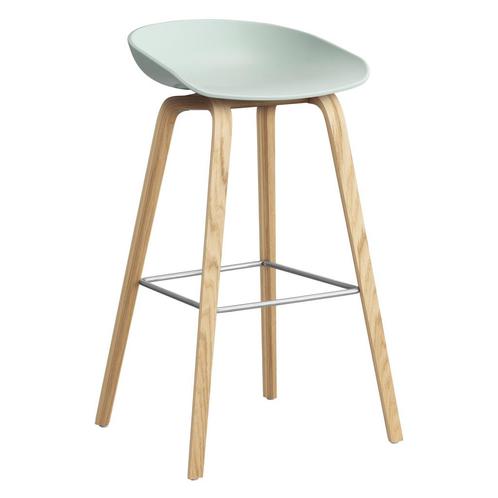 20% Korting | Hay About a Stool Barkruk, Huis en Inrichting, Barkrukken, Zo goed als nieuw, Hout, 60 tot 90 cm, Verzenden