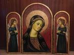 Spaanse school (XX) - NO RESERVE - Triptico religioso, Antiek en Kunst