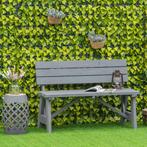 TRUUSK 2-zits Tuinbank Hout, Weerbestendige Zitbank, UV-best, Tuin en Terras, Tuinbanken, Verzenden, Nieuw