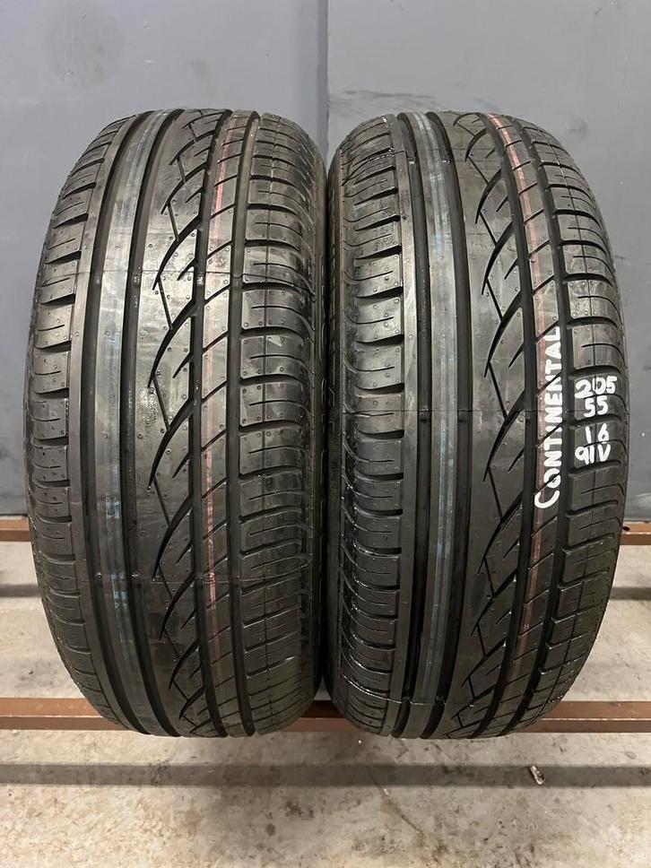 Nieuwe Continental zomerbanden, maat 205/55R16 91V, Auto-onderdelen, Banden en Velgen, 16 inch, Zomerbanden, 205 mm, Personenwagen