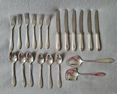 GERO - Bestekset (42) - 618 Puntfilet - Verzilverd, Antiek en Kunst, Antiek | Meubels | Tafels