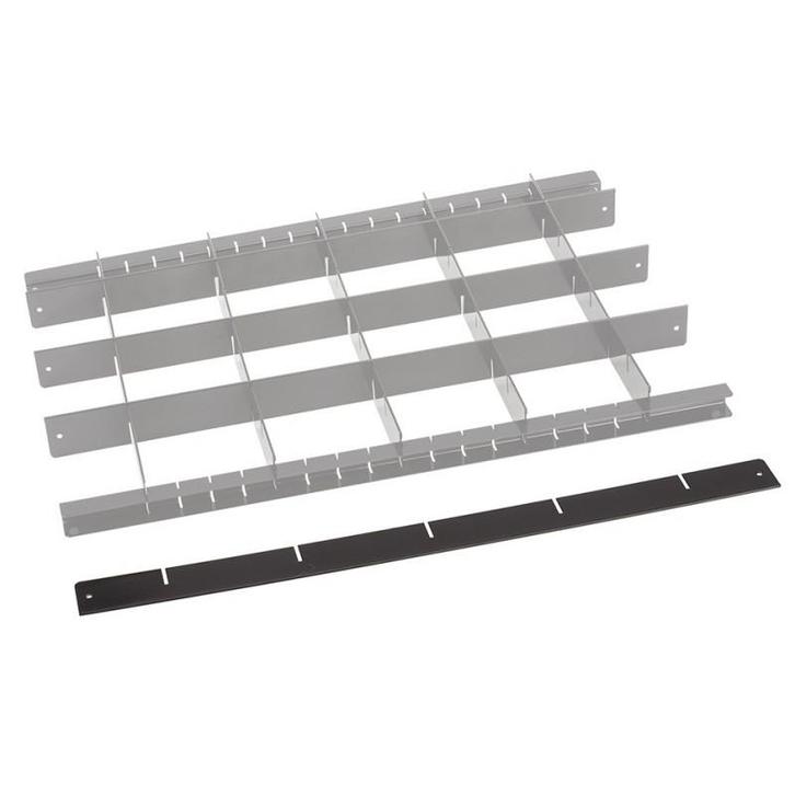 Metalen vakverdeling strip lang - zwart, Doe-het-zelf en Verbouw, Gereedschap | Handgereedschap, Ophalen of Verzenden