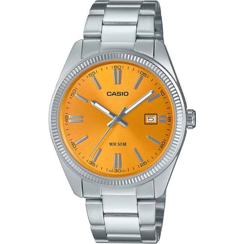 Casio - MTP-1302PD-9AVEF - grey, Sieraden, Tassen en Uiterlijk, Horloges | Dames, Verzenden