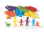 Sorteerspel Family Counters 72 stuks - Learning Resources, Nieuw